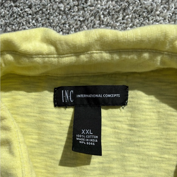 INC INTERNATIONAL CONCEPT Men’s Short Sleeve Polo Shirt 100% Cotton Size XXL - Picture 4 of 6